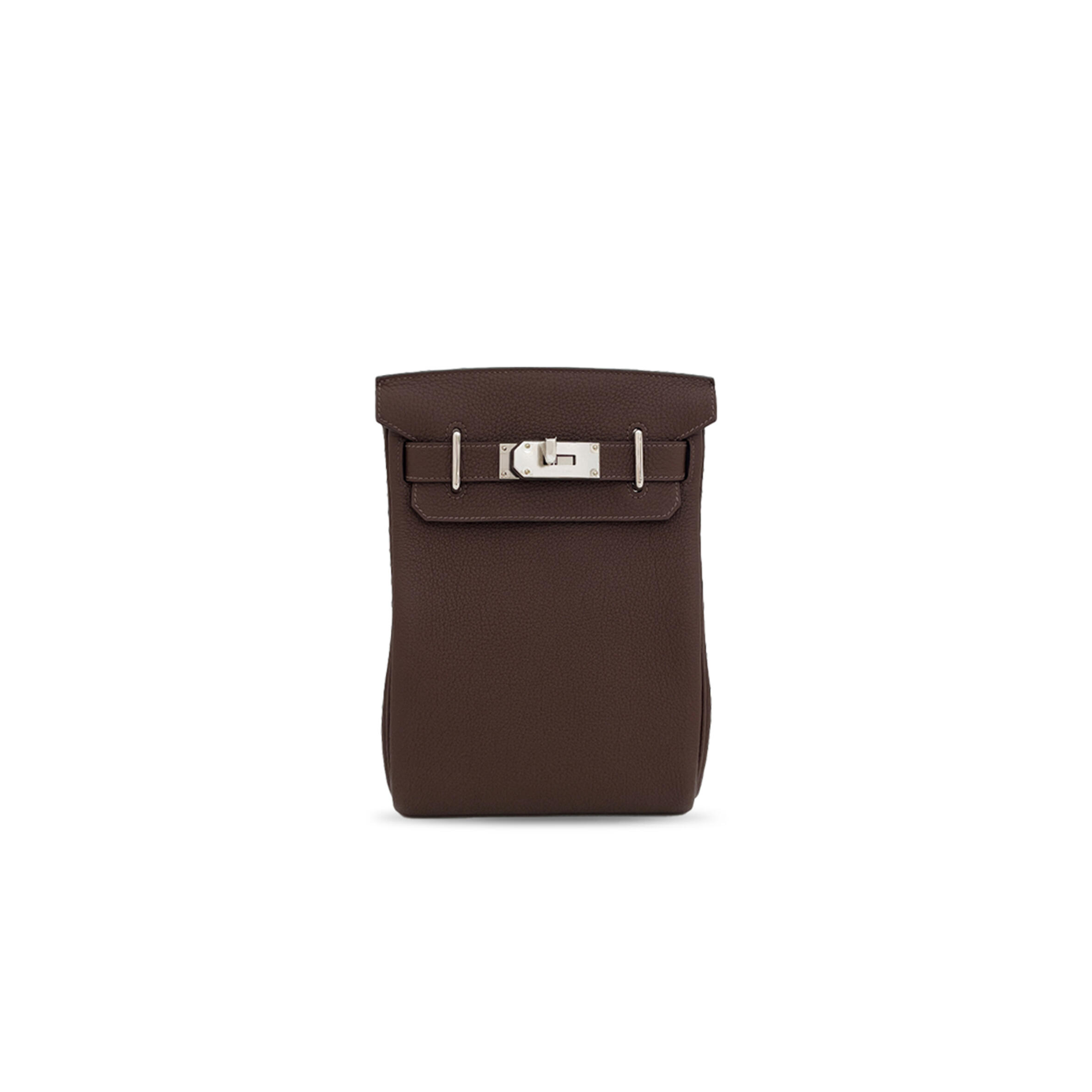 H**me5 hac a dos togo calfskin shoulder bag (28*18*8cm)